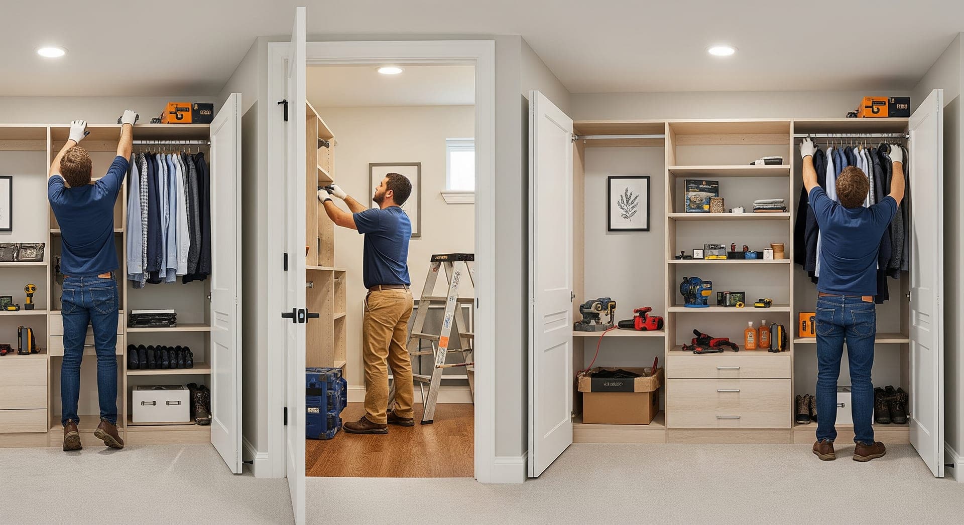 Why Choose HomeReModelingsContractors for Closet and Shelving System Installation?
