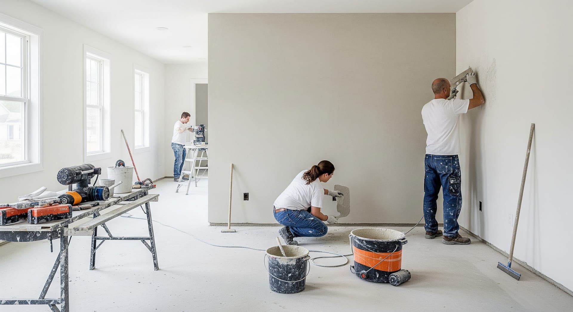 Why Choose HomeReModelingsContractors for Plastering?