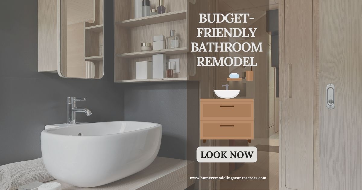 budget-friendly bathroom remodel