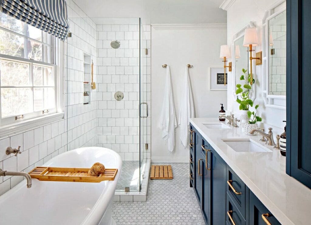 budget-friendly bathroom remodel